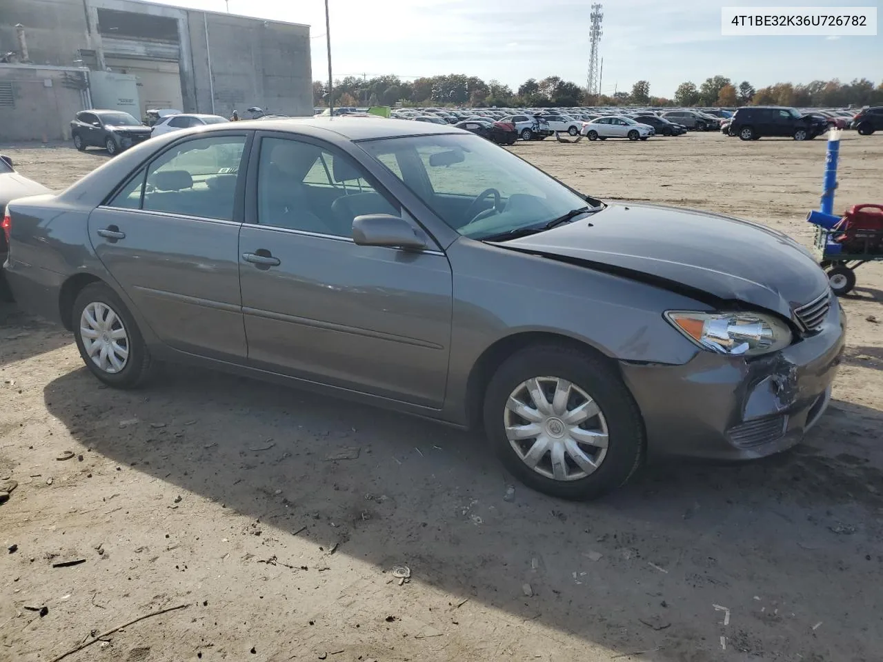 2006 Toyota Camry Le VIN: 4T1BE32K36U726782 Lot: 78138584