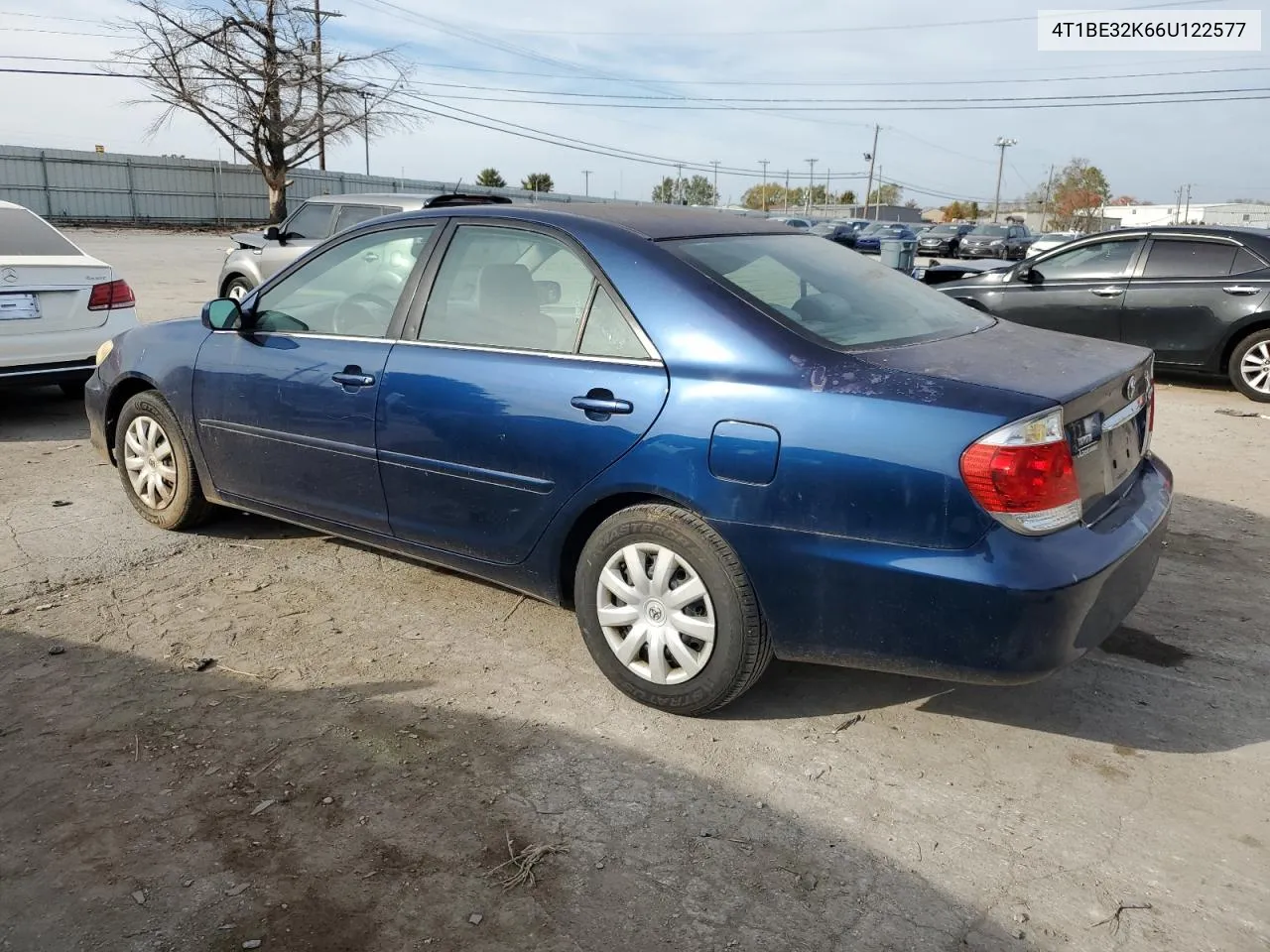 2006 Toyota Camry Le VIN: 4T1BE32K66U122577 Lot: 78148434