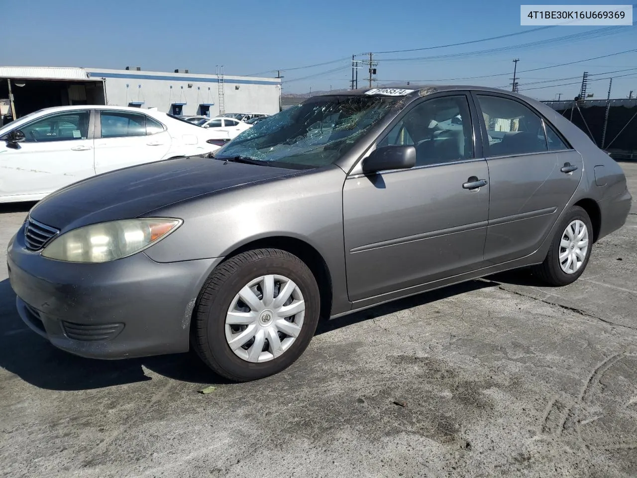 2006 Toyota Camry Le VIN: 4T1BE30K16U669369 Lot: 78163574