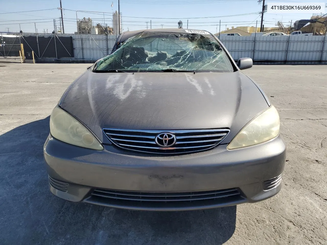 2006 Toyota Camry Le VIN: 4T1BE30K16U669369 Lot: 78163574