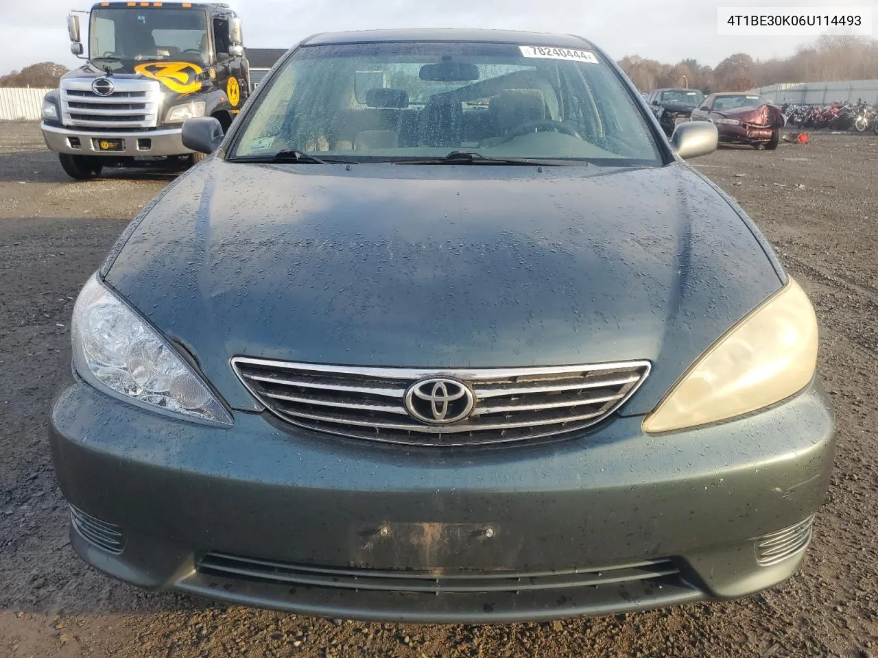 2006 Toyota Camry Le VIN: 4T1BE30K06U114493 Lot: 78240444