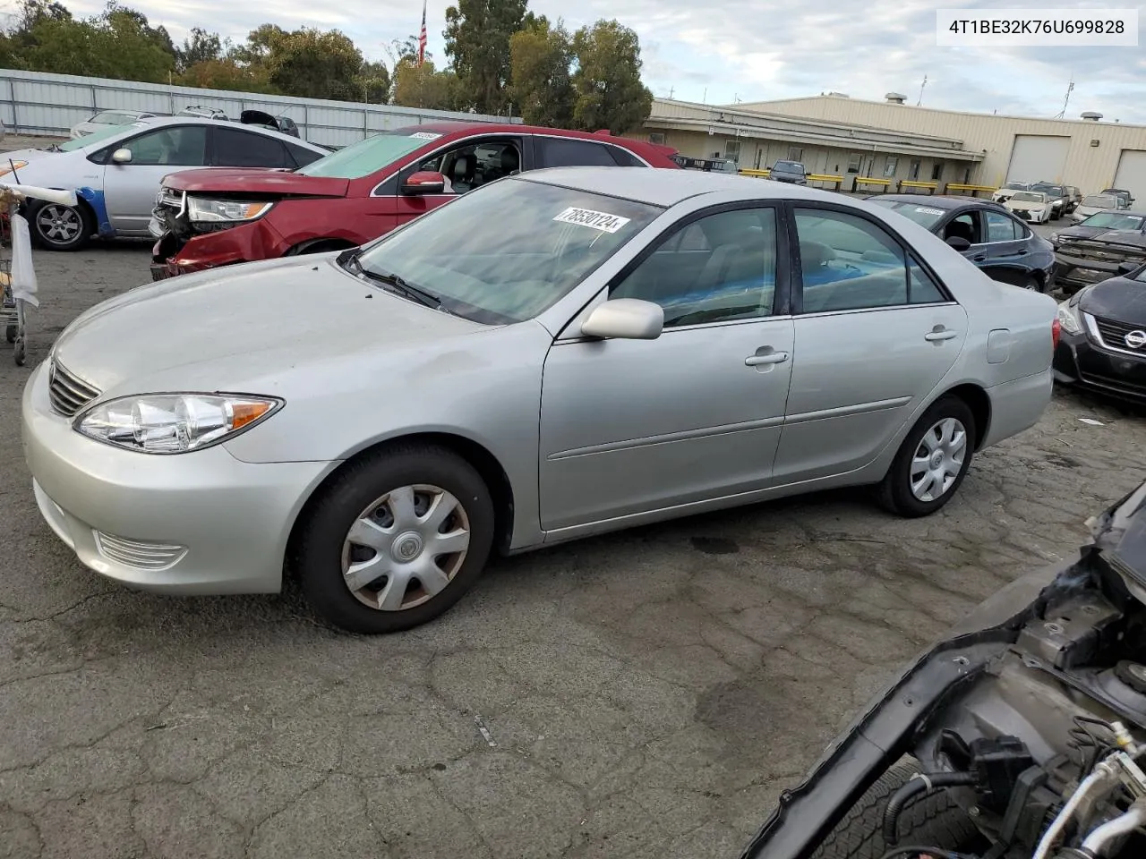 2006 Toyota Camry Le VIN: 4T1BE32K76U699828 Lot: 78530124