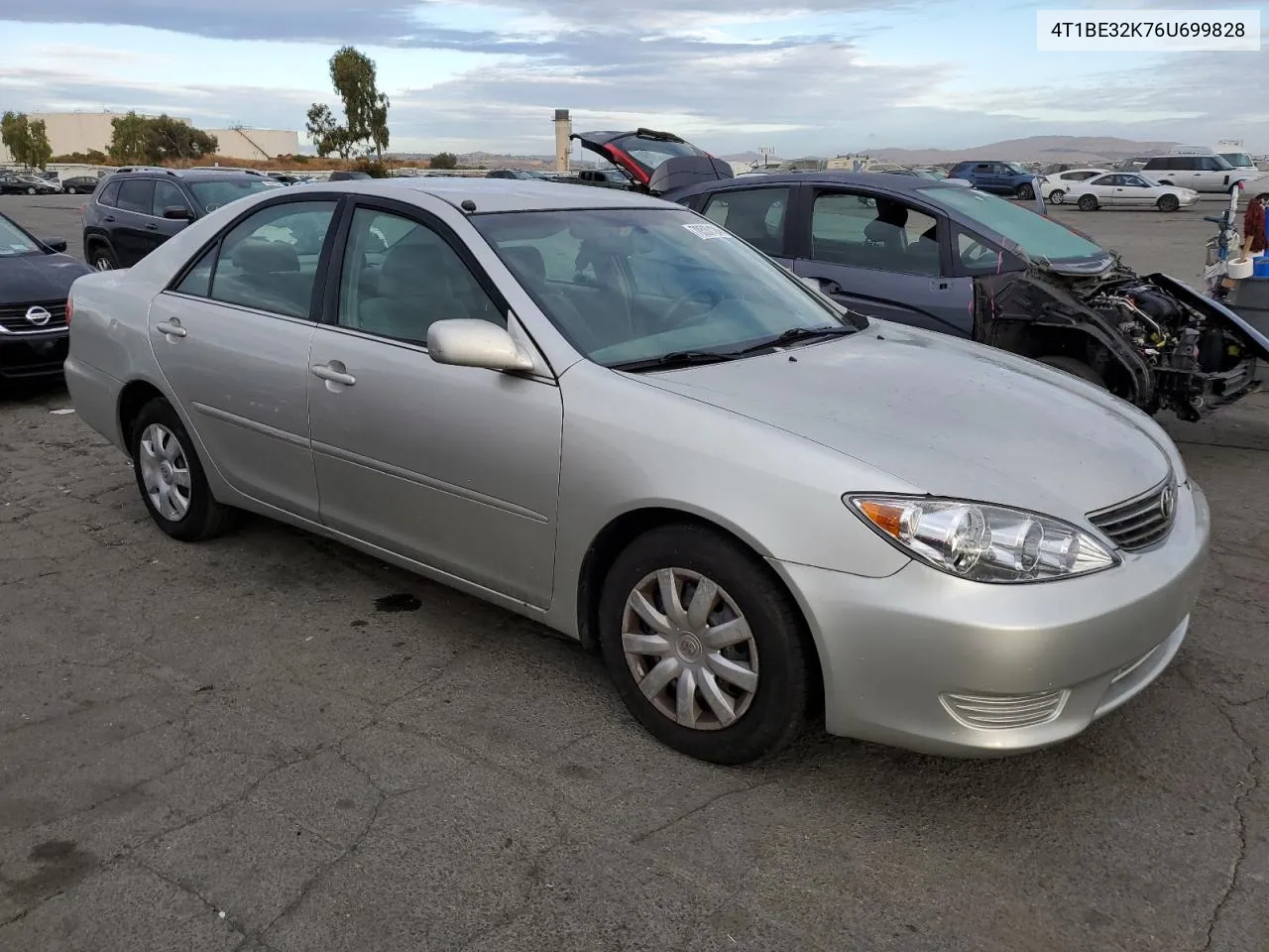 2006 Toyota Camry Le VIN: 4T1BE32K76U699828 Lot: 78530124