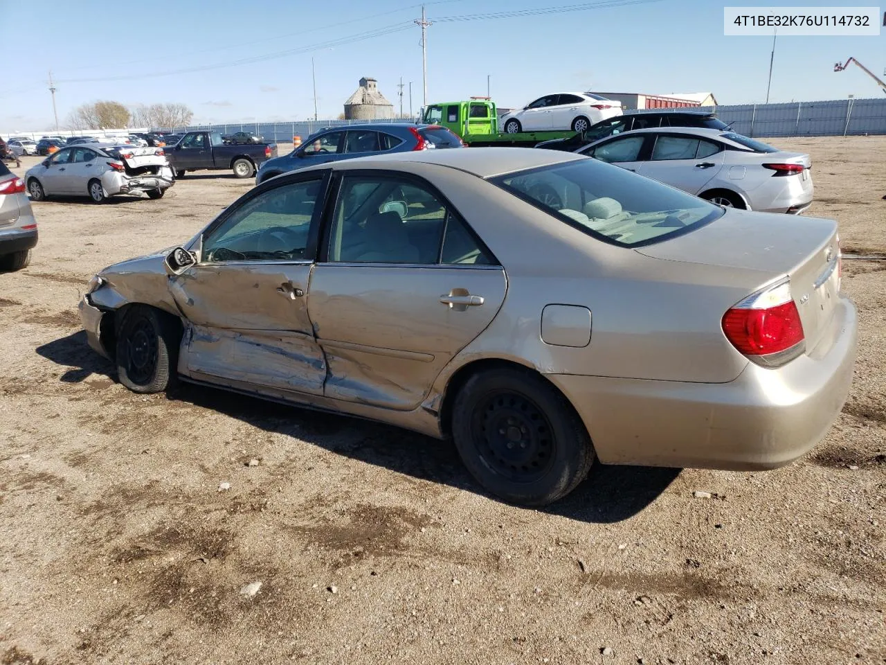 2006 Toyota Camry Le VIN: 4T1BE32K76U114732 Lot: 78959594