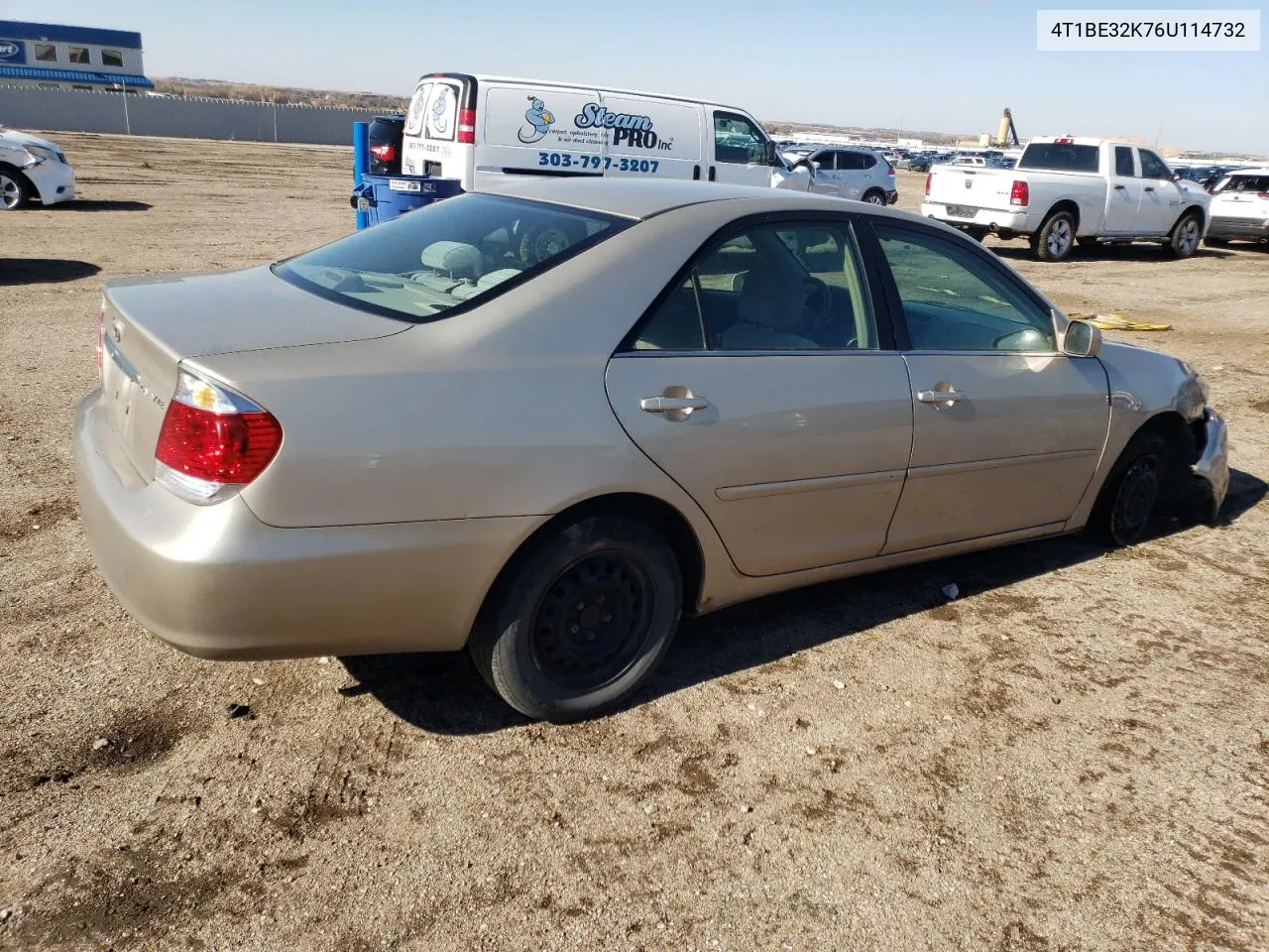 2006 Toyota Camry Le VIN: 4T1BE32K76U114732 Lot: 78959594