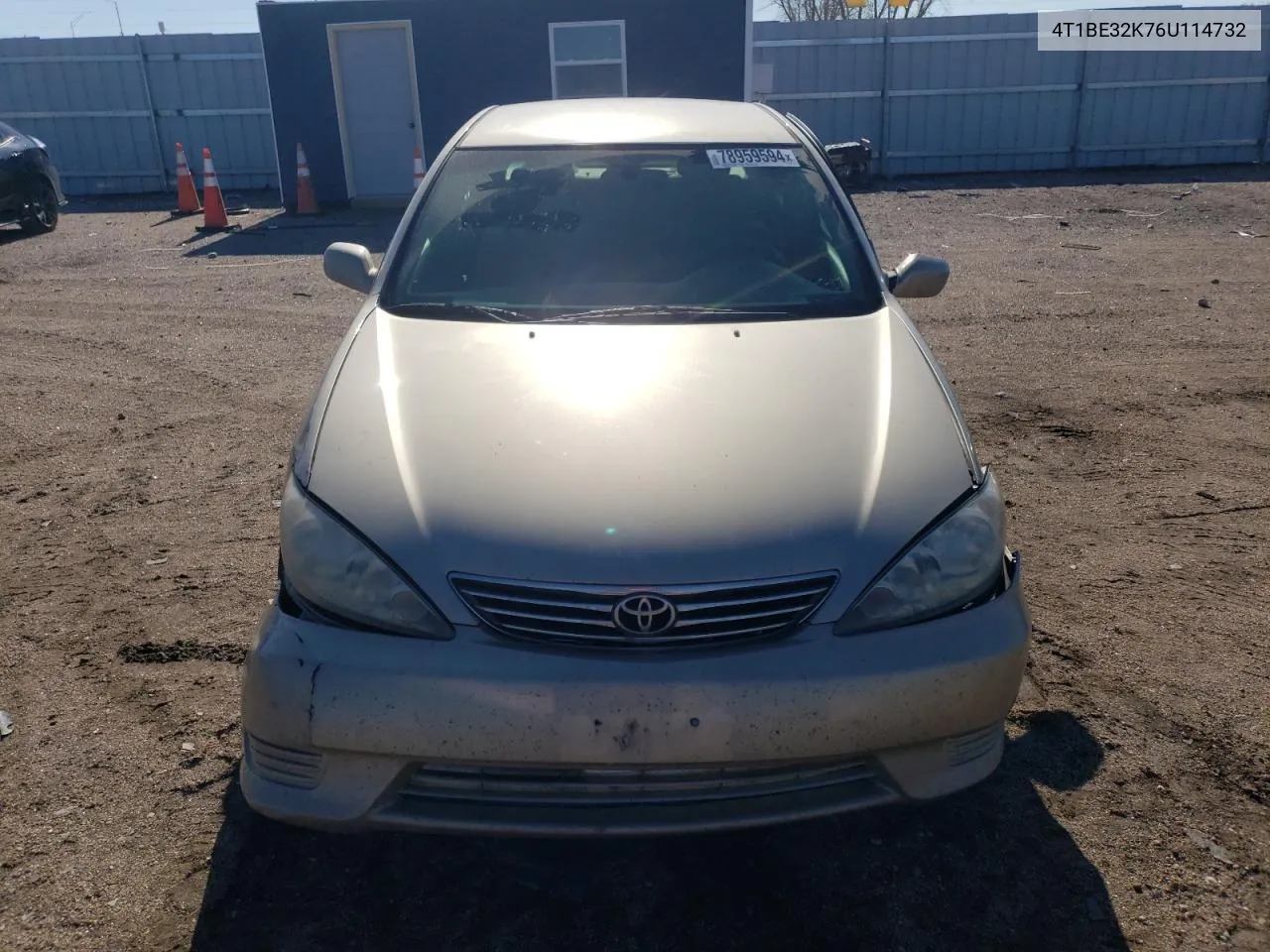 2006 Toyota Camry Le VIN: 4T1BE32K76U114732 Lot: 78959594