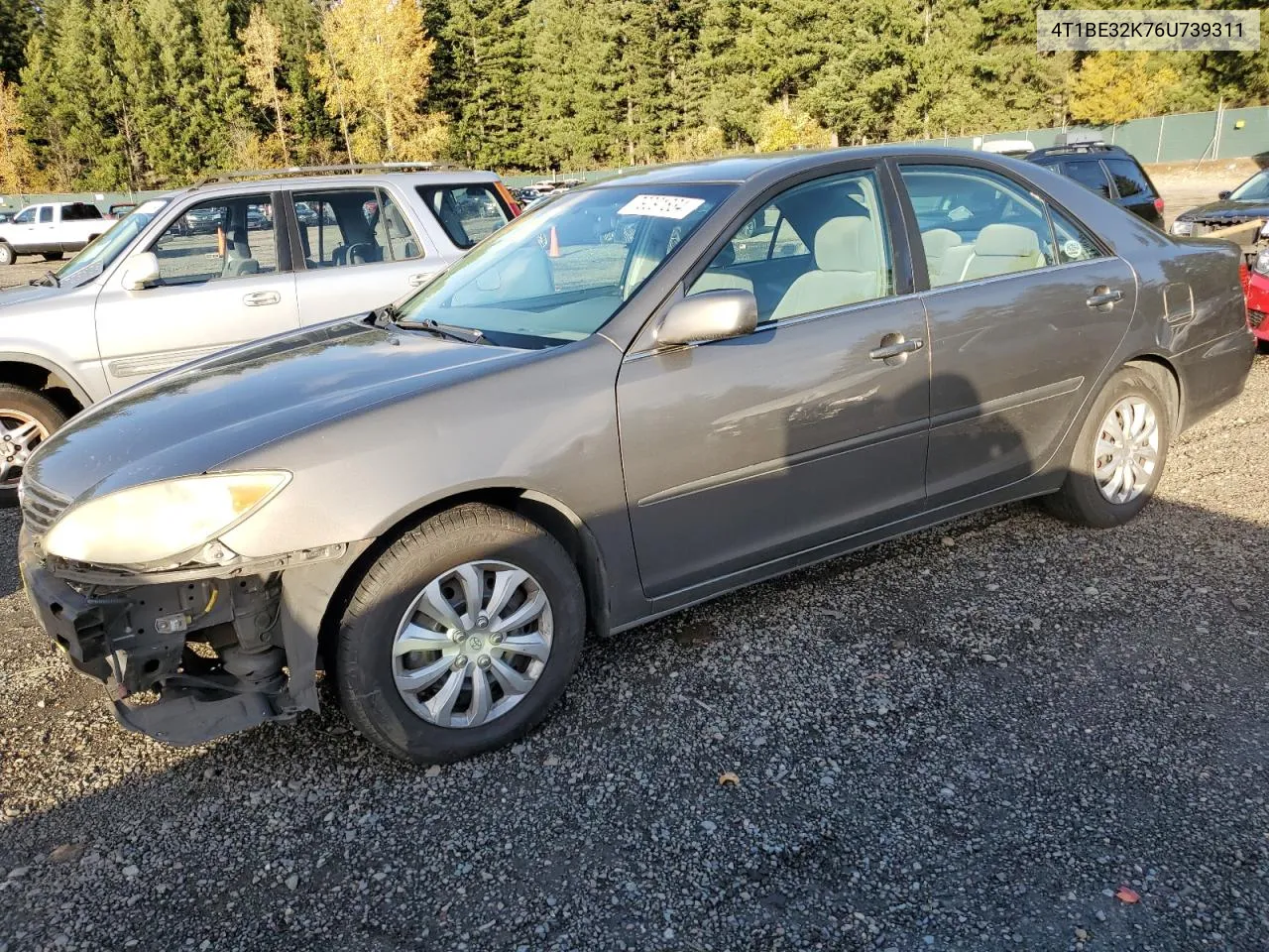 2006 Toyota Camry Le VIN: 4T1BE32K76U739311 Lot: 79091834