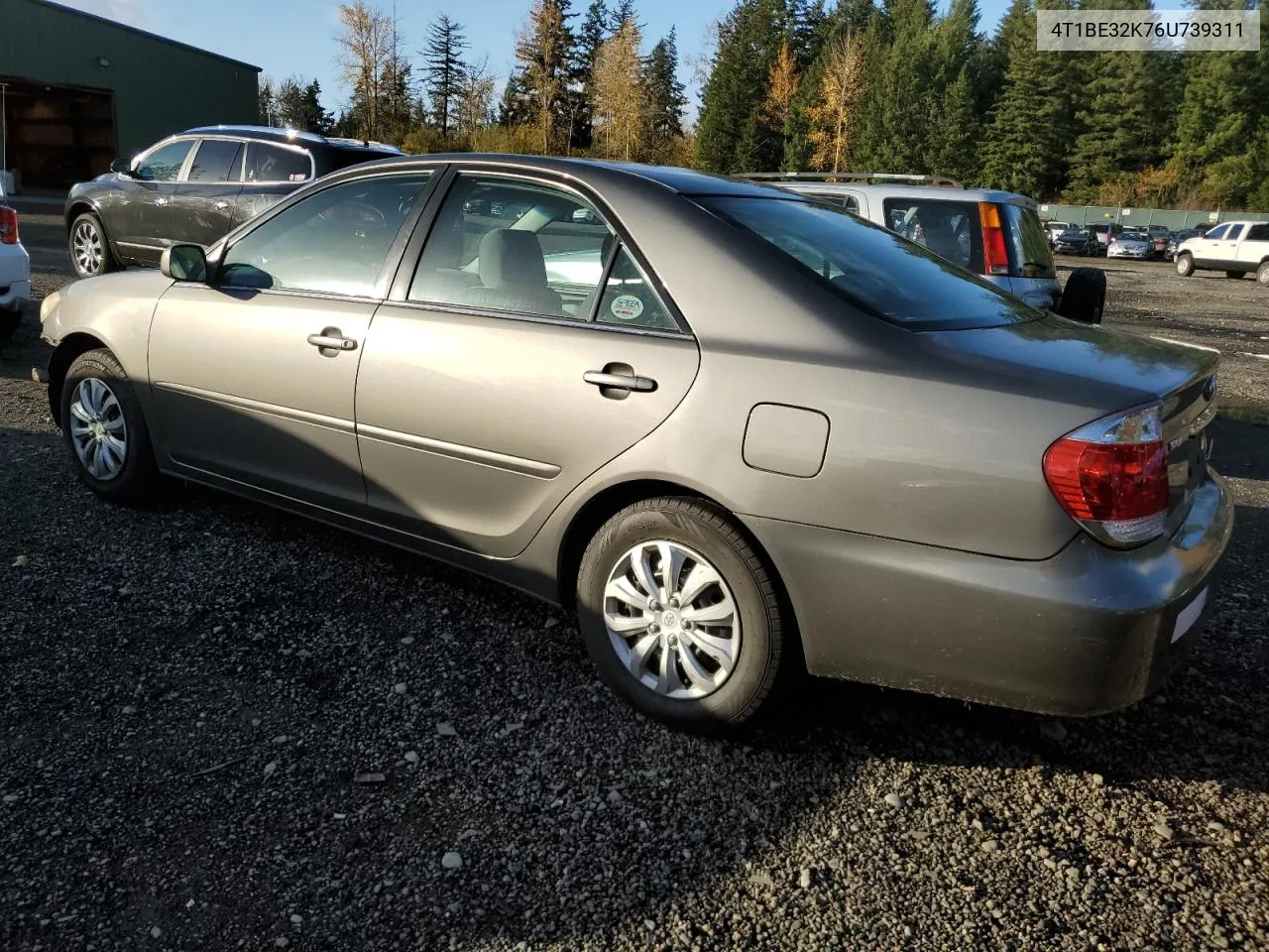 2006 Toyota Camry Le VIN: 4T1BE32K76U739311 Lot: 79091834