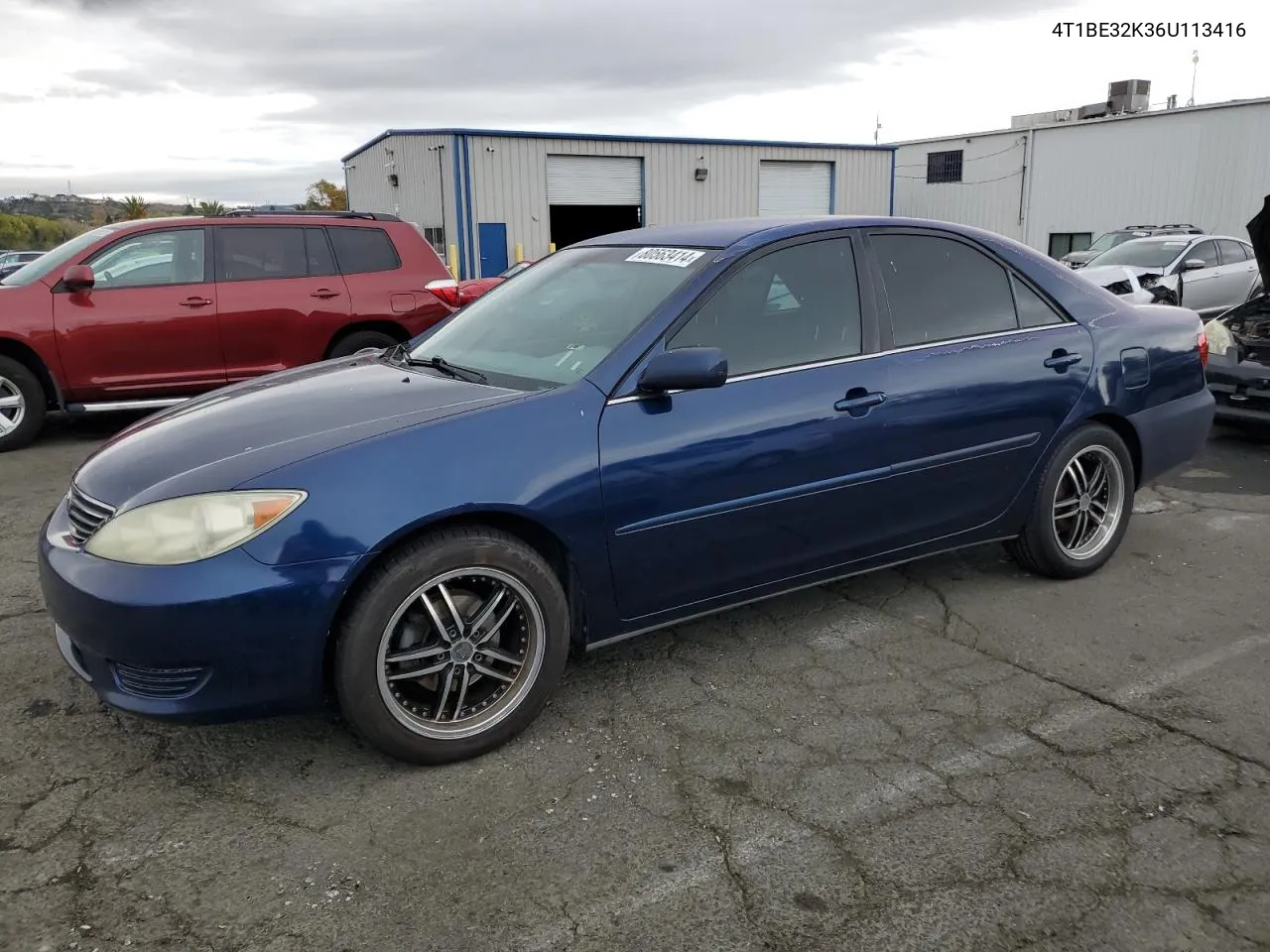 2006 Toyota Camry Le VIN: 4T1BE32K36U113416 Lot: 80563414