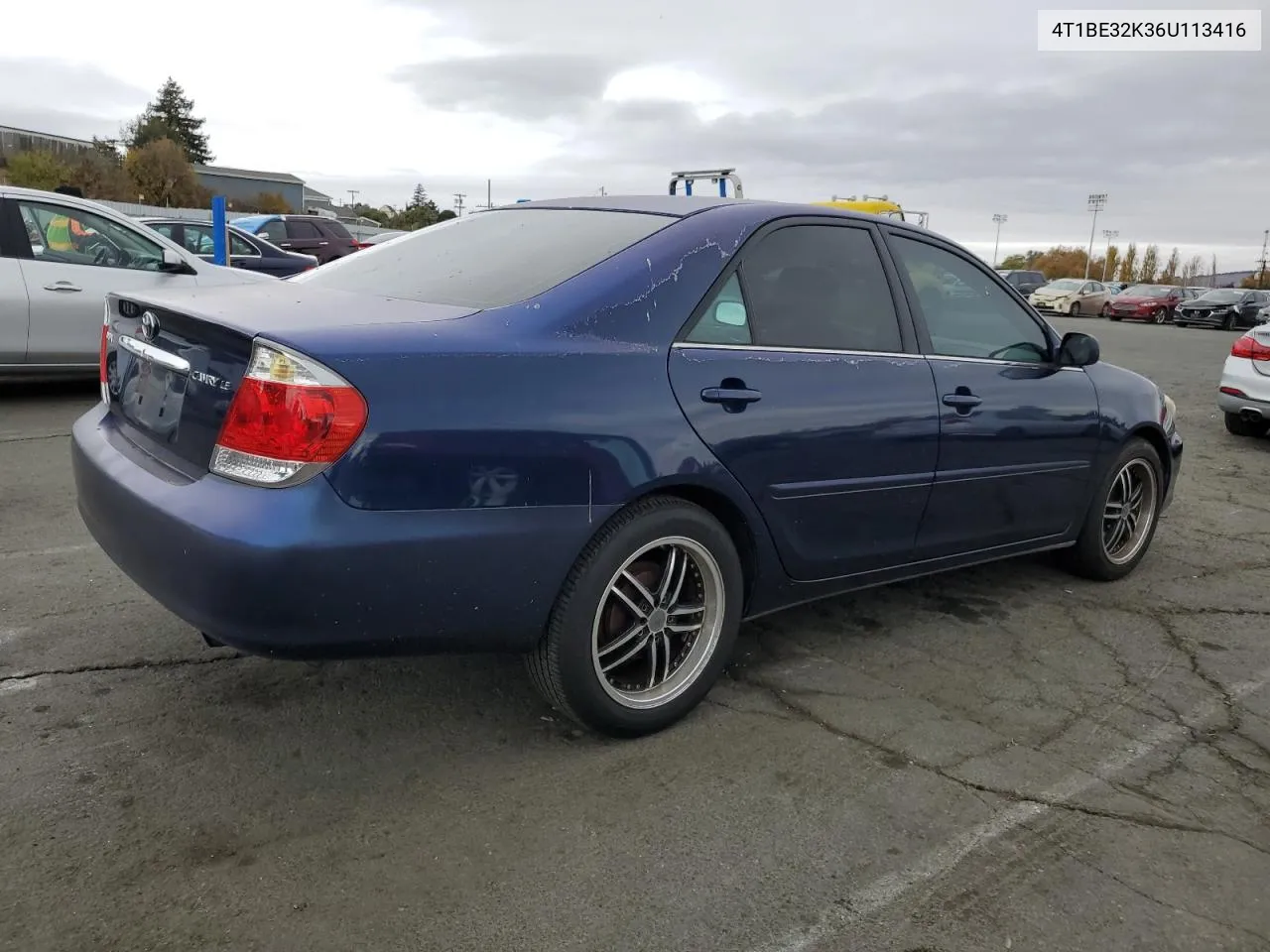 2006 Toyota Camry Le VIN: 4T1BE32K36U113416 Lot: 80563414