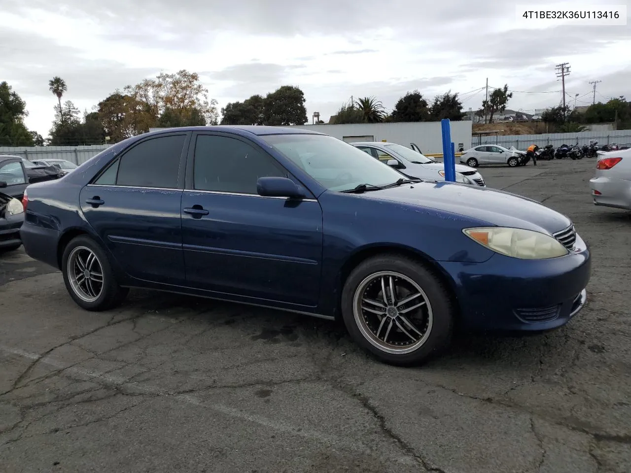 2006 Toyota Camry Le VIN: 4T1BE32K36U113416 Lot: 80563414