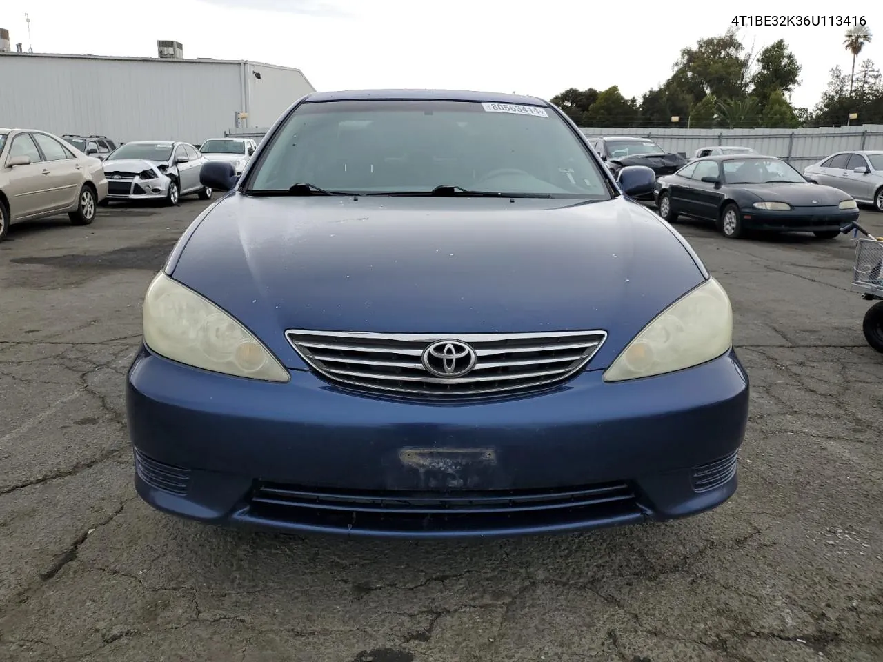 2006 Toyota Camry Le VIN: 4T1BE32K36U113416 Lot: 80563414