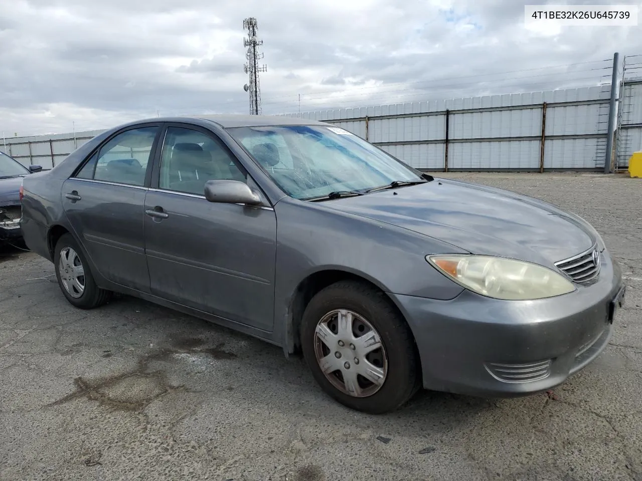 2006 Toyota Camry Le VIN: 4T1BE32K26U645739 Lot: 80793434