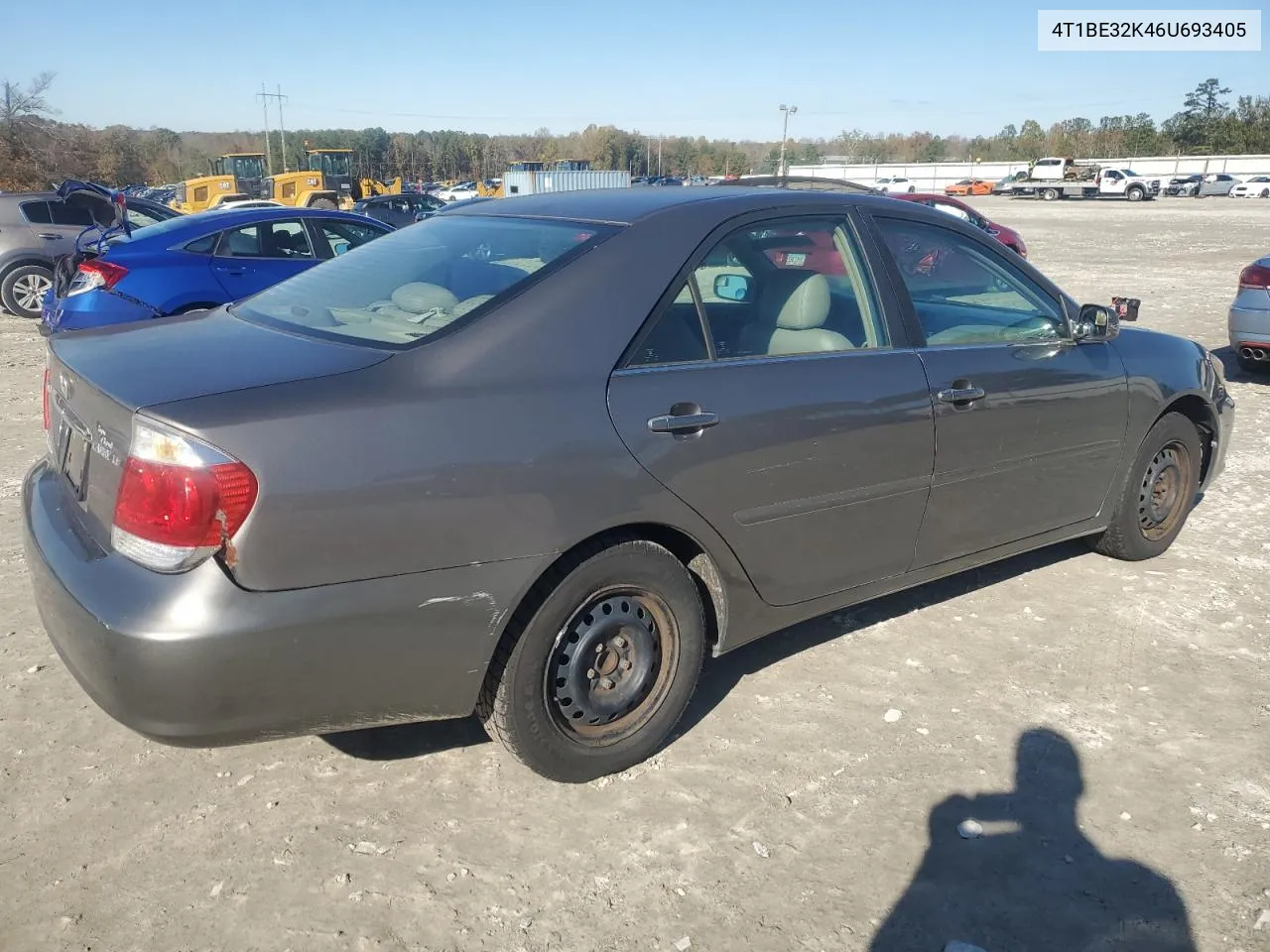 2006 Toyota Camry Le VIN: 4T1BE32K46U693405 Lot: 81086074