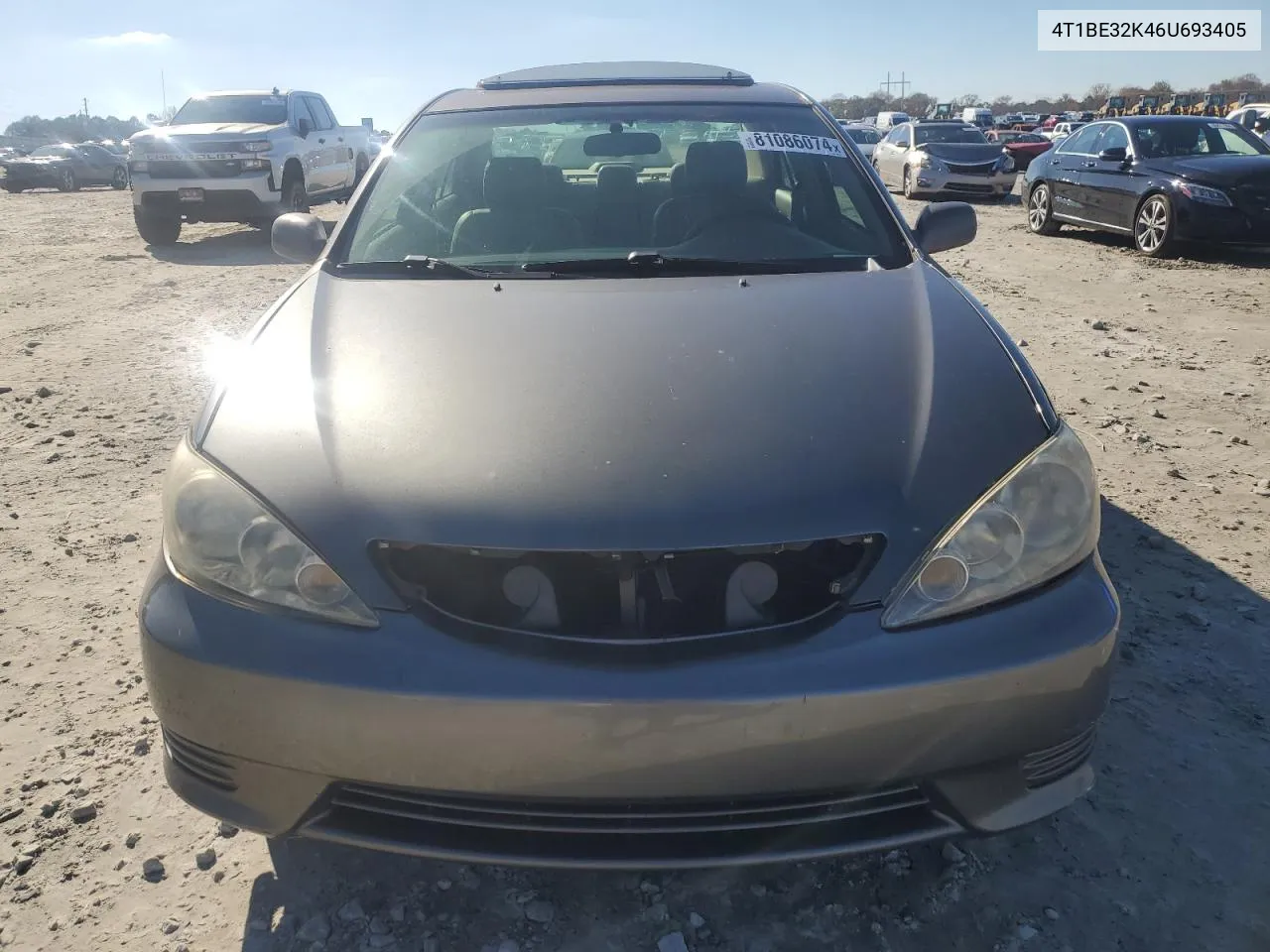 2006 Toyota Camry Le VIN: 4T1BE32K46U693405 Lot: 81086074