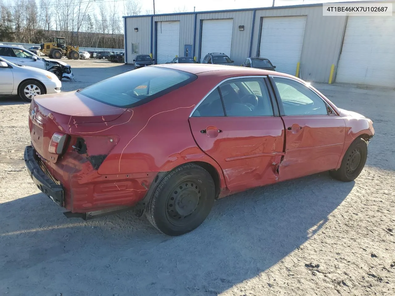 4T1BE46KX7U102687 2007 Toyota Camry Ce