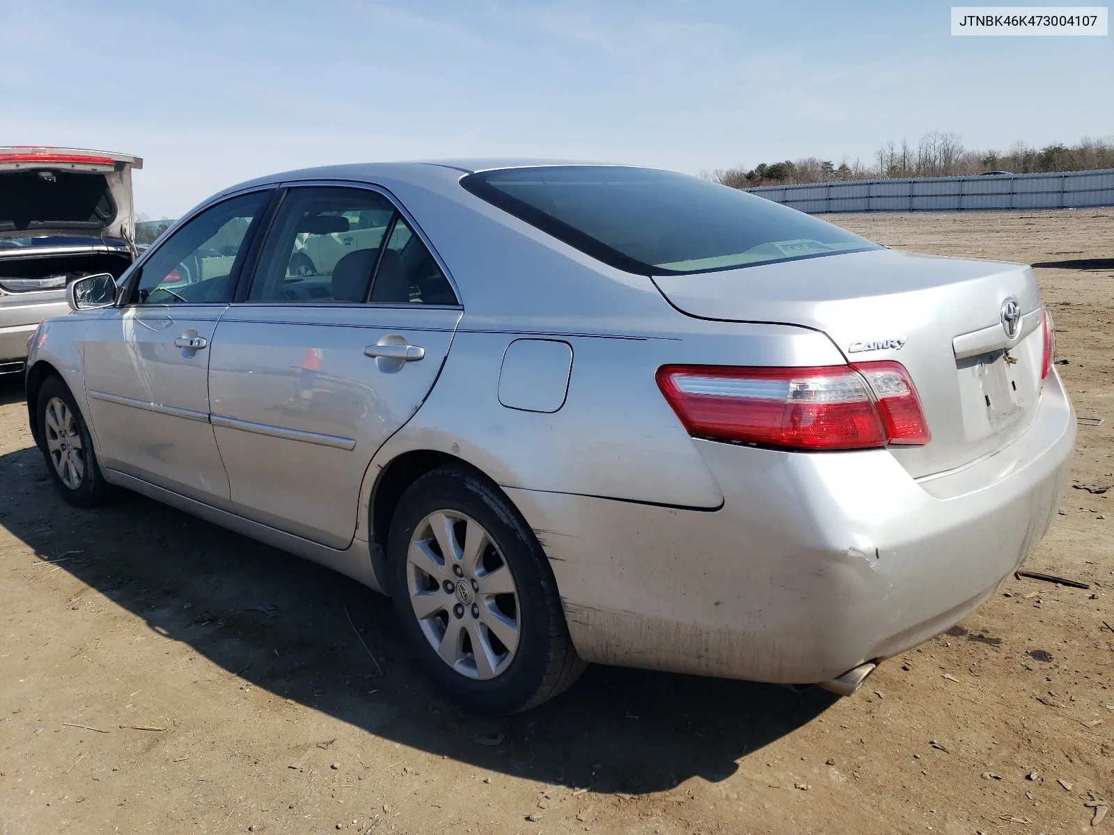 JTNBK46K473004107 2007 Toyota Camry Le