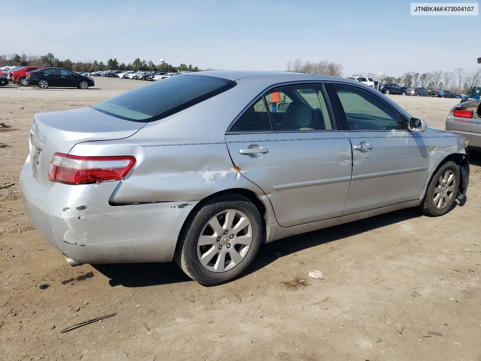 2007 Toyota Camry Le VIN: JTNBK46K473004107 Lot: 43932984