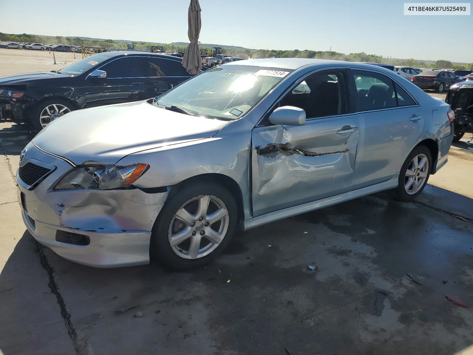 2007 Toyota Camry Ce VIN: 4T1BE46K87U525493 Lot: 49577514