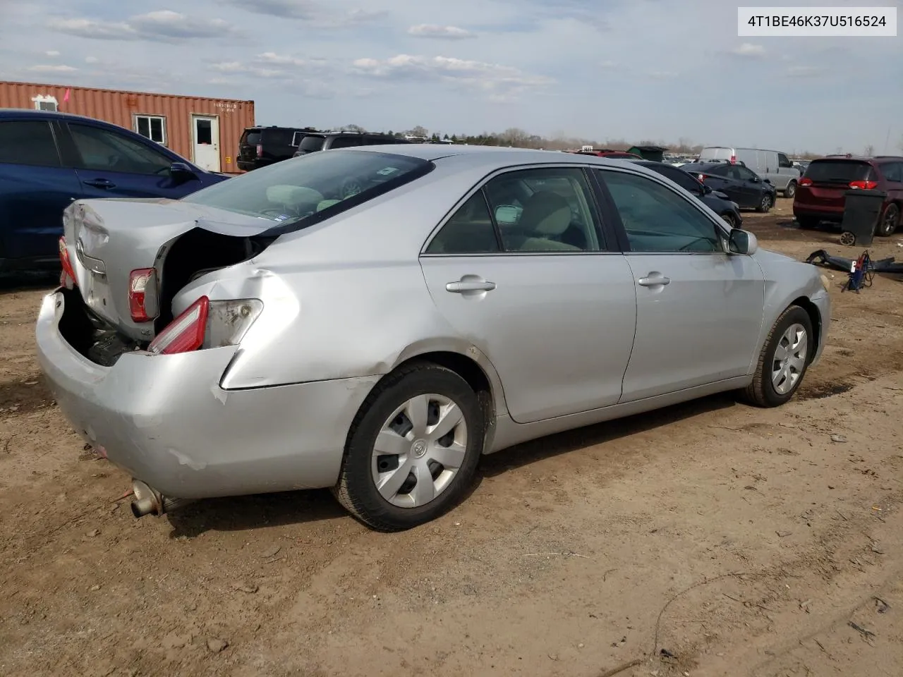 2007 Toyota Camry Ce VIN: 4T1BE46K37U516524 Lot: 50236444