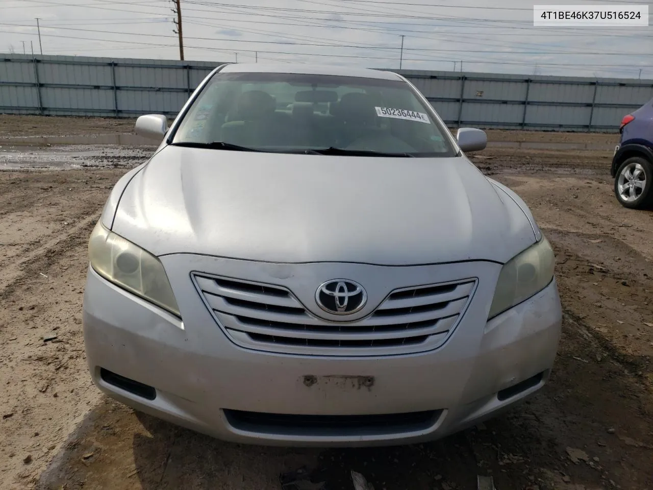 2007 Toyota Camry Ce VIN: 4T1BE46K37U516524 Lot: 50236444