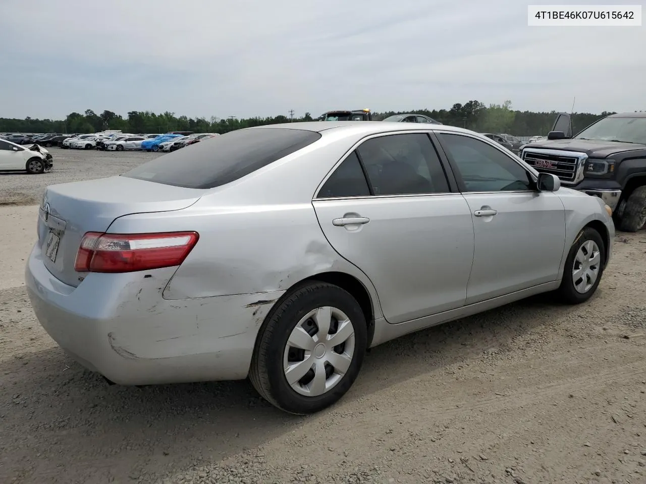 2007 Toyota Camry Ce VIN: 4T1BE46K07U615642 Lot: 51173084