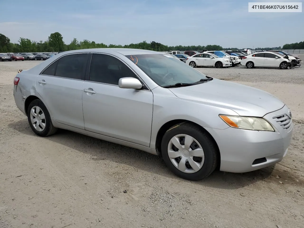 2007 Toyota Camry Ce VIN: 4T1BE46K07U615642 Lot: 51173084