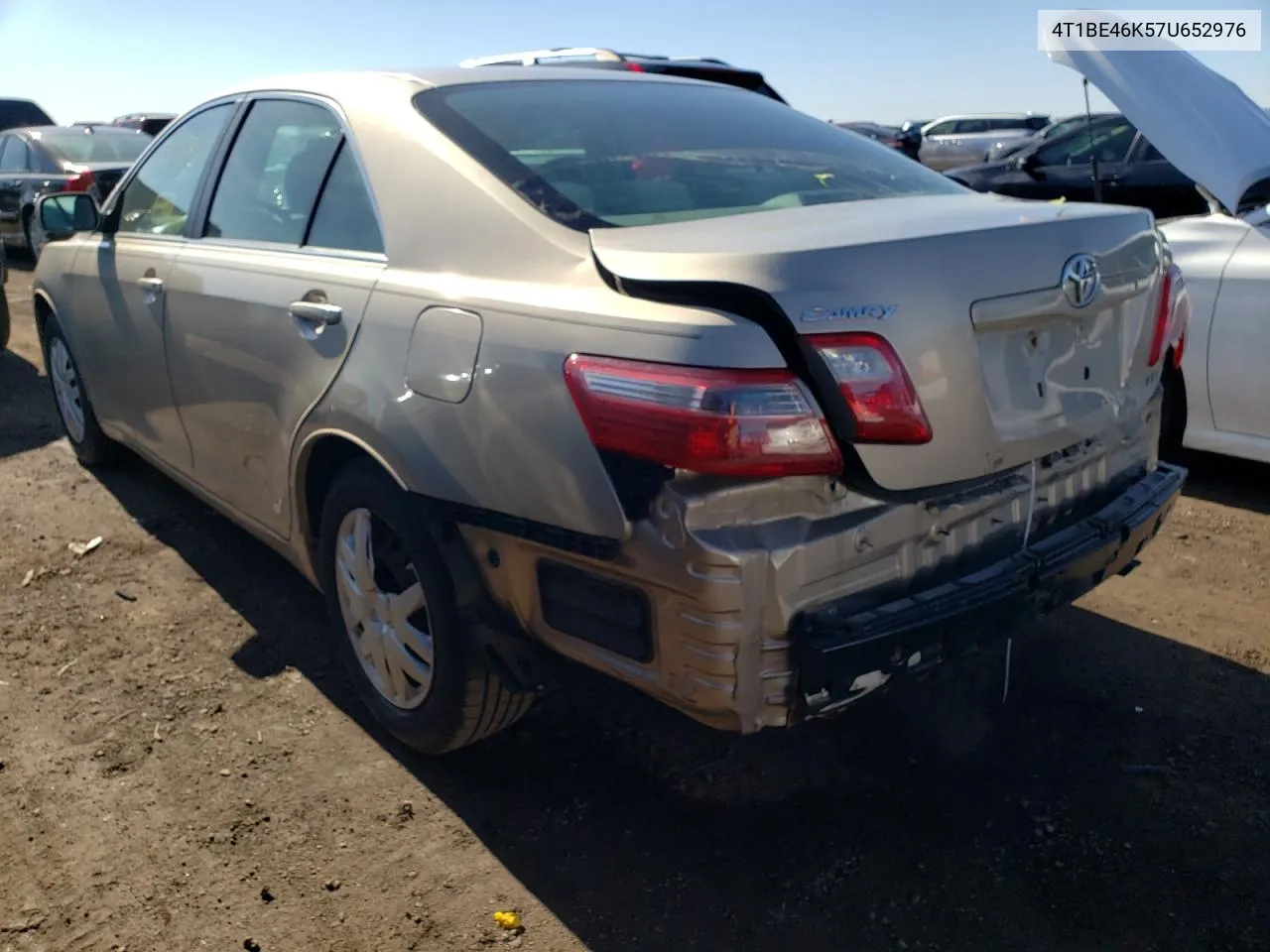 2007 Toyota Camry Ce VIN: 4T1BE46K57U652976 Lot: 51477894