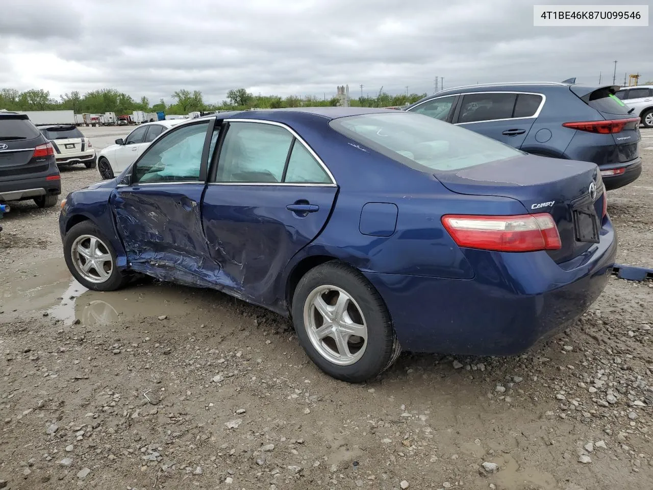 4T1BE46K87U099546 2007 Toyota Camry Ce