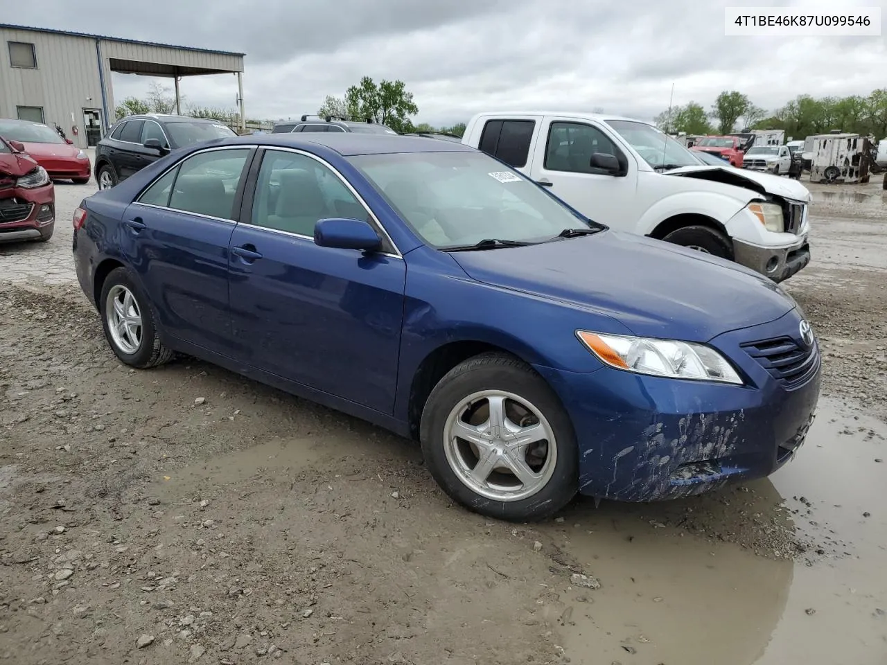 4T1BE46K87U099546 2007 Toyota Camry Ce