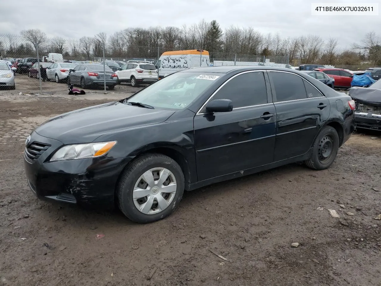 2007 Toyota Camry Ce VIN: 4T1BE46KX7U032611 Lot: 51988954