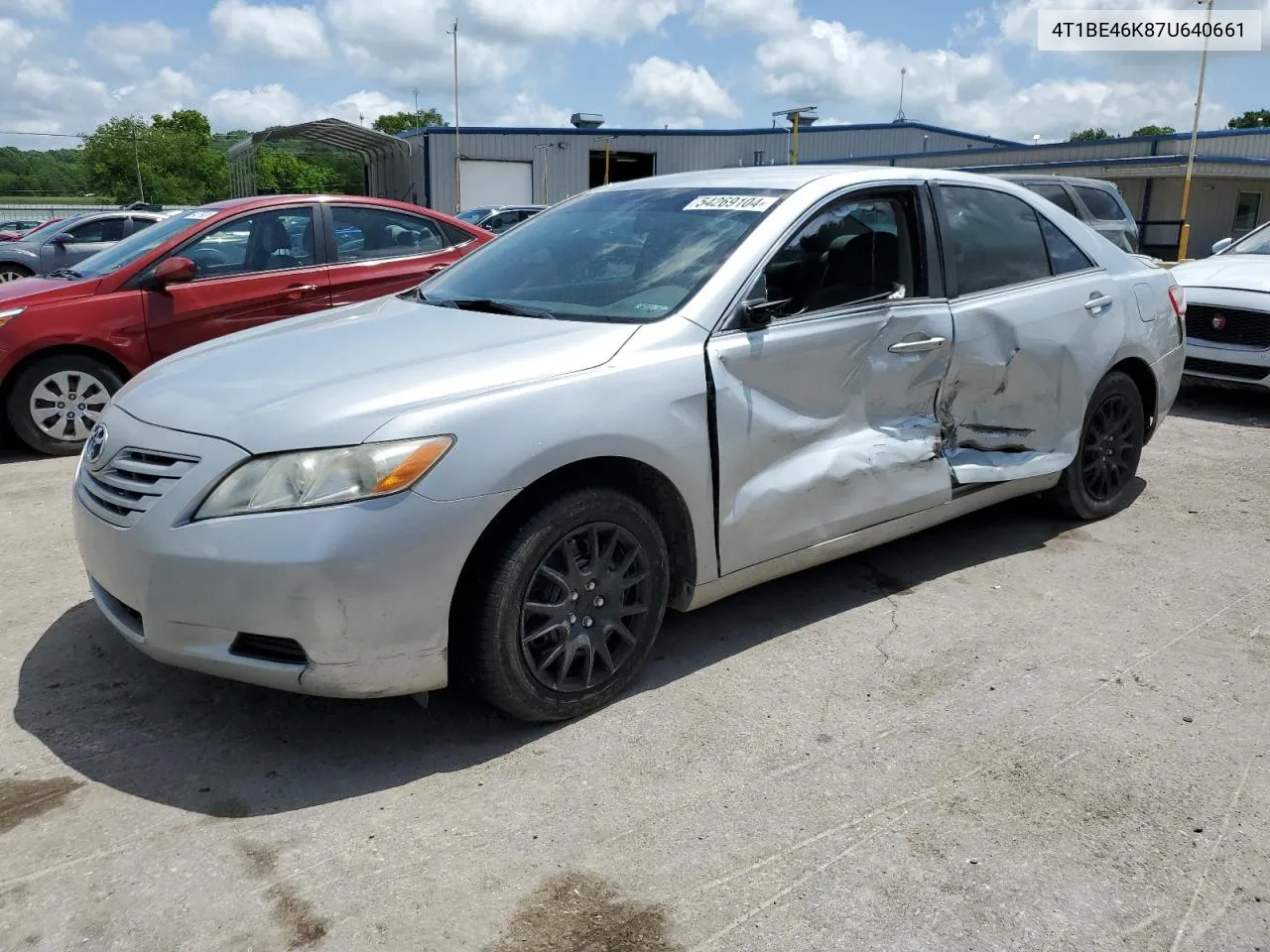 2007 Toyota Camry Ce VIN: 4T1BE46K87U640661 Lot: 54269104