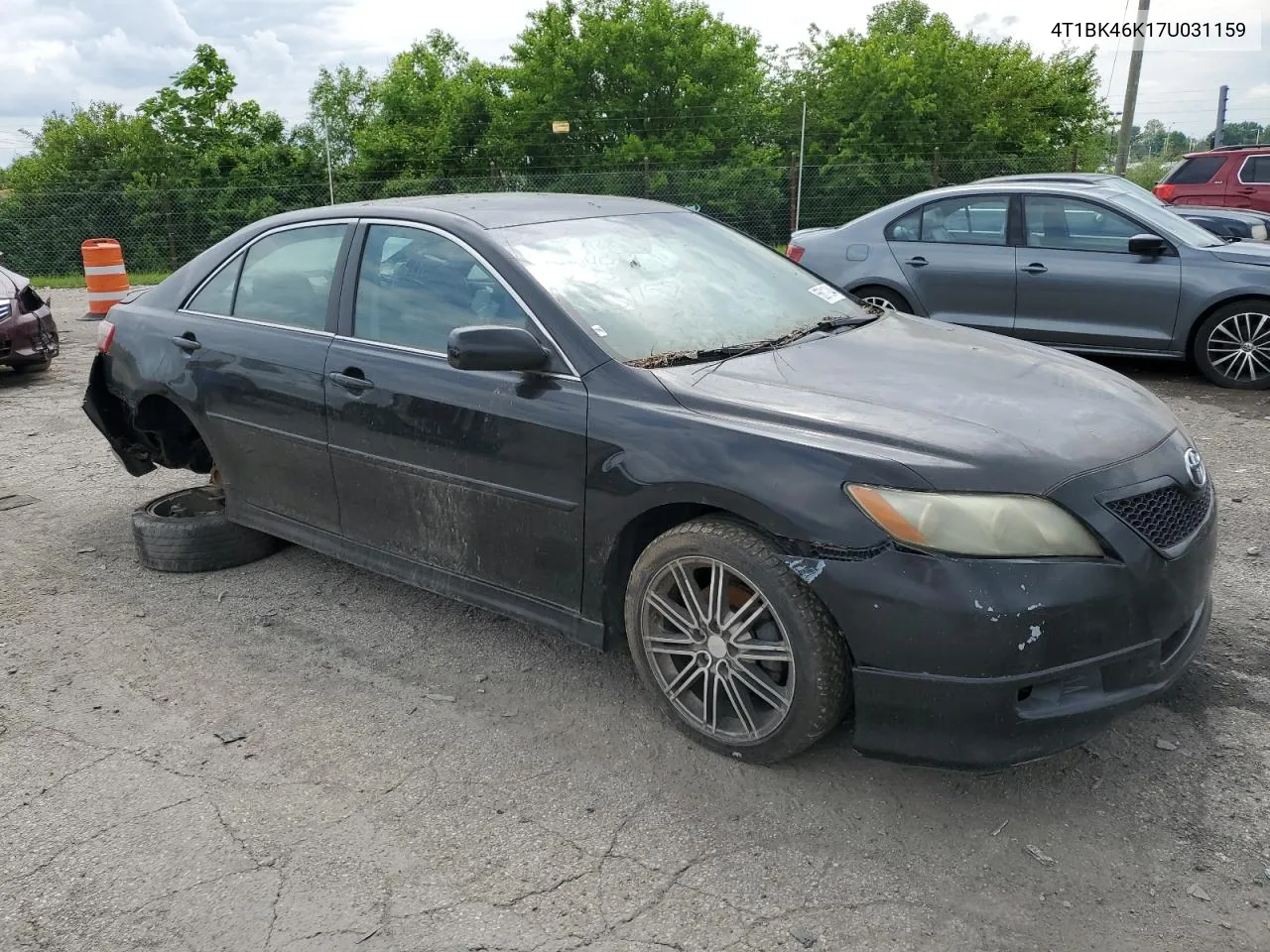 2007 Toyota Camry Le VIN: 4T1BK46K17U031159 Lot: 55019244