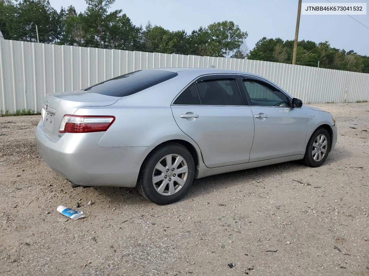 2007 Toyota Camry Hybrid VIN: JTNBB46K673041532 Lot: 55820134