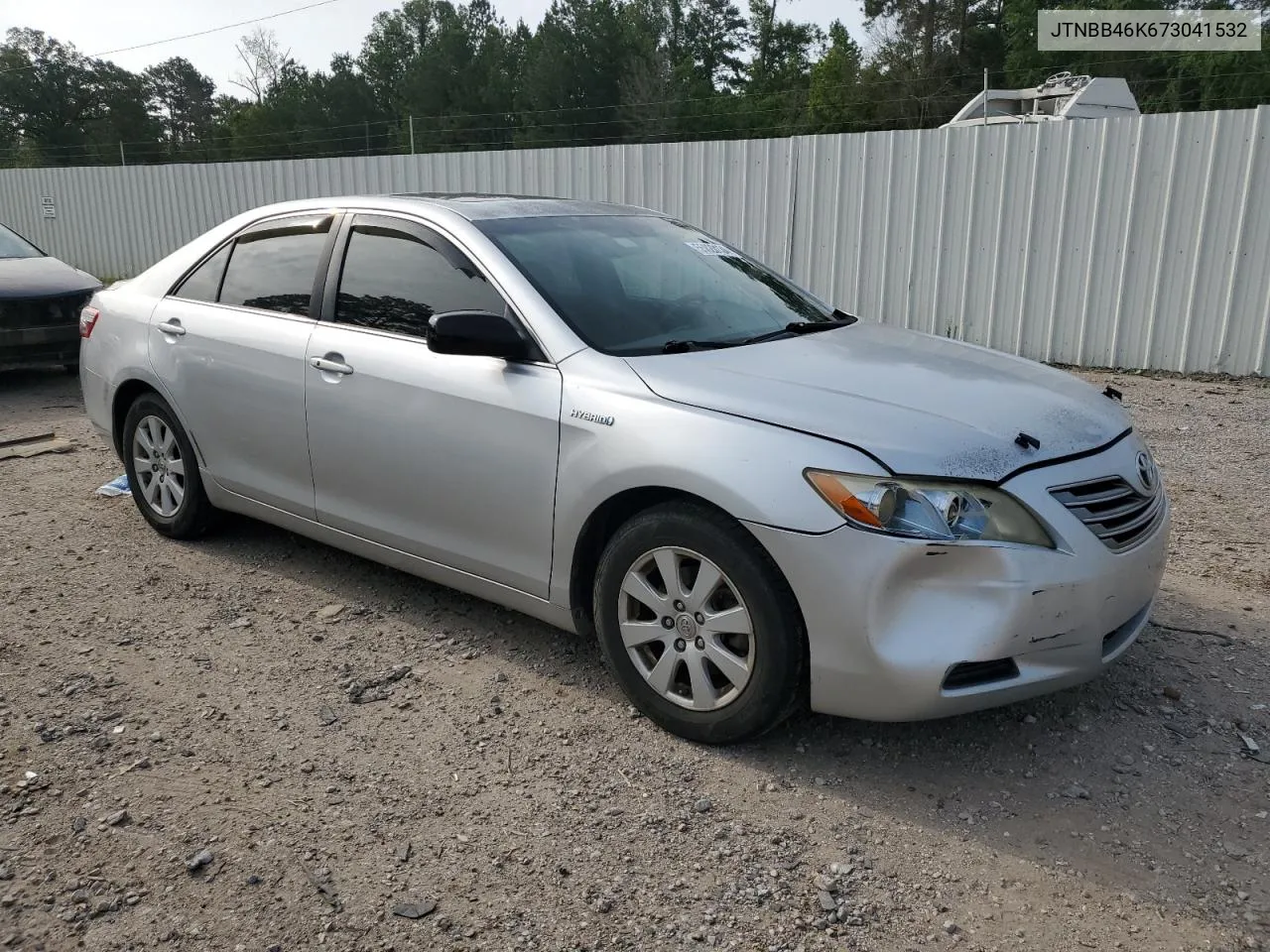 2007 Toyota Camry Hybrid VIN: JTNBB46K673041532 Lot: 55820134