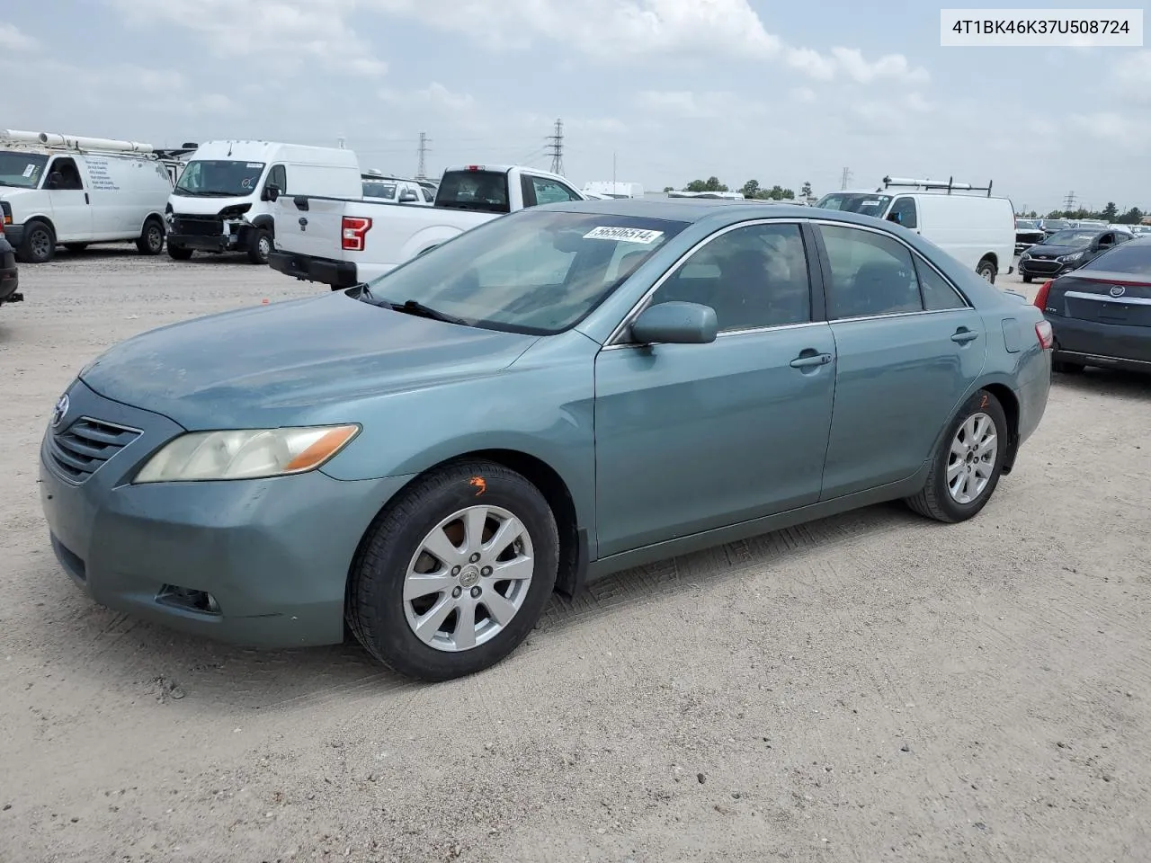 2007 Toyota Camry Le VIN: 4T1BK46K37U508724 Lot: 56506514