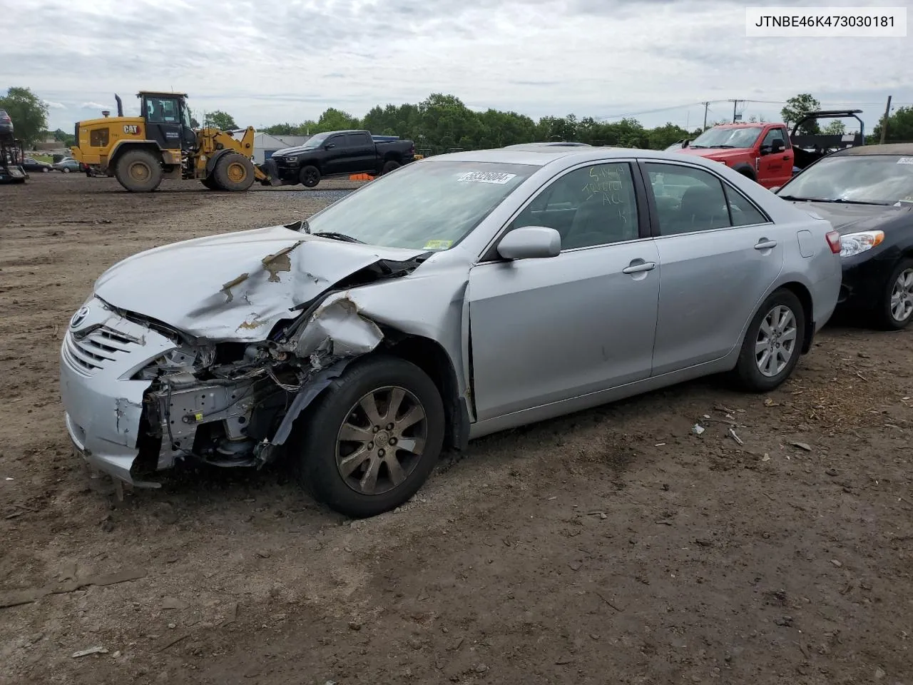 JTNBE46K473030181 2007 Toyota Camry Ce