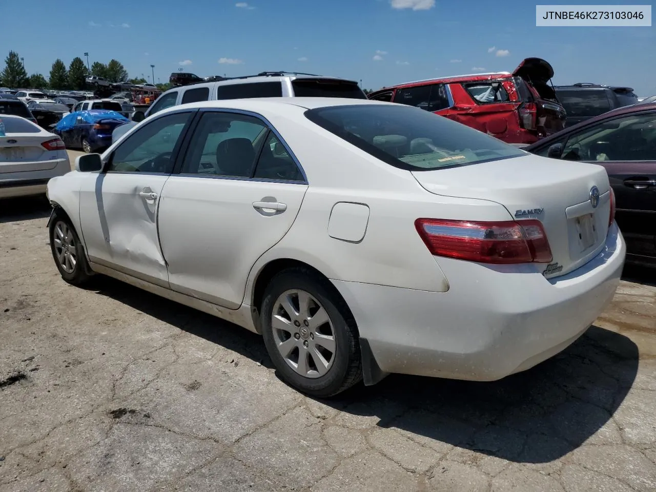 JTNBE46K273103046 2007 Toyota Camry Ce