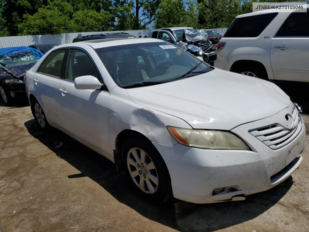 JTNBE46K273103046 2007 Toyota Camry Ce