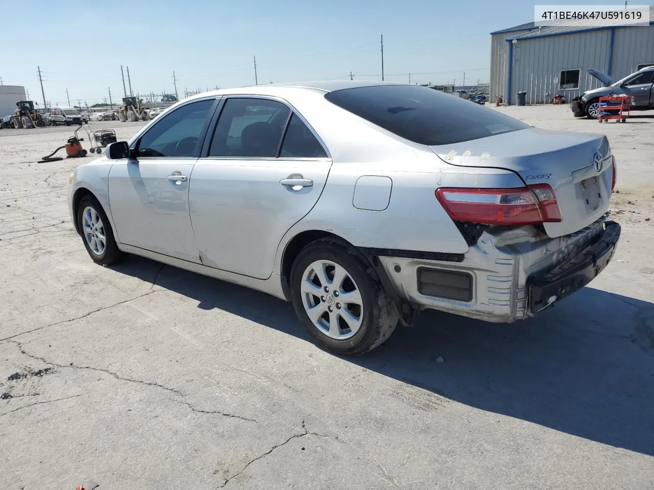 4T1BE46K47U591619 2007 Toyota Camry Ce