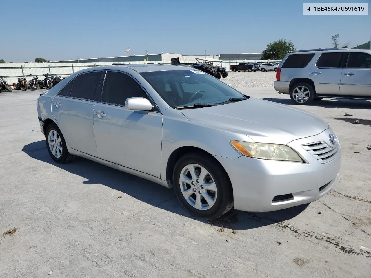 2007 Toyota Camry Ce VIN: 4T1BE46K47U591619 Lot: 59249734