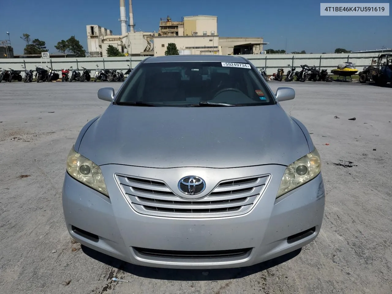 2007 Toyota Camry Ce VIN: 4T1BE46K47U591619 Lot: 59249734