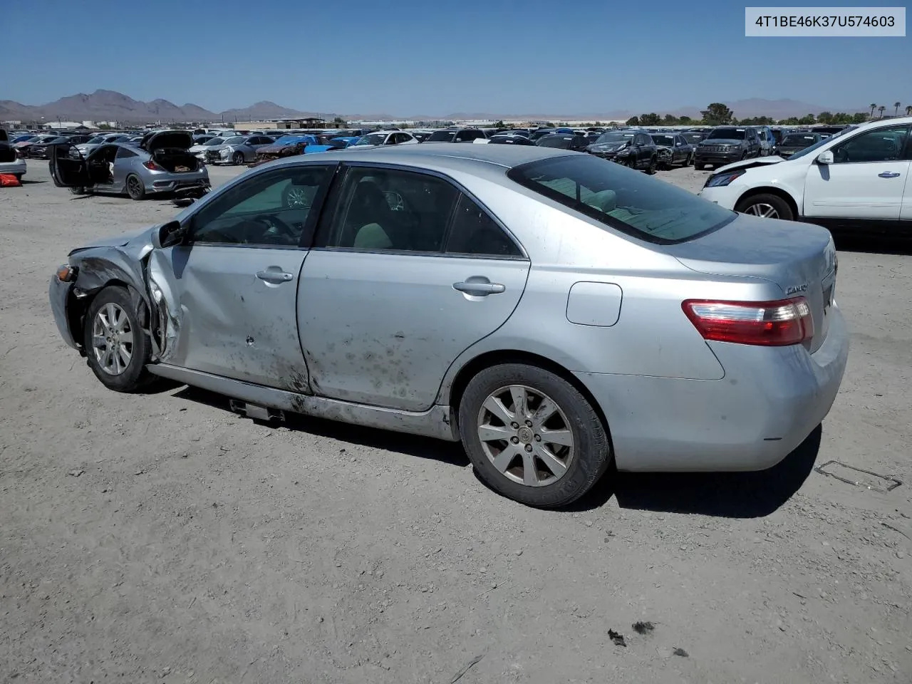 4T1BE46K37U574603 2007 Toyota Camry Ce