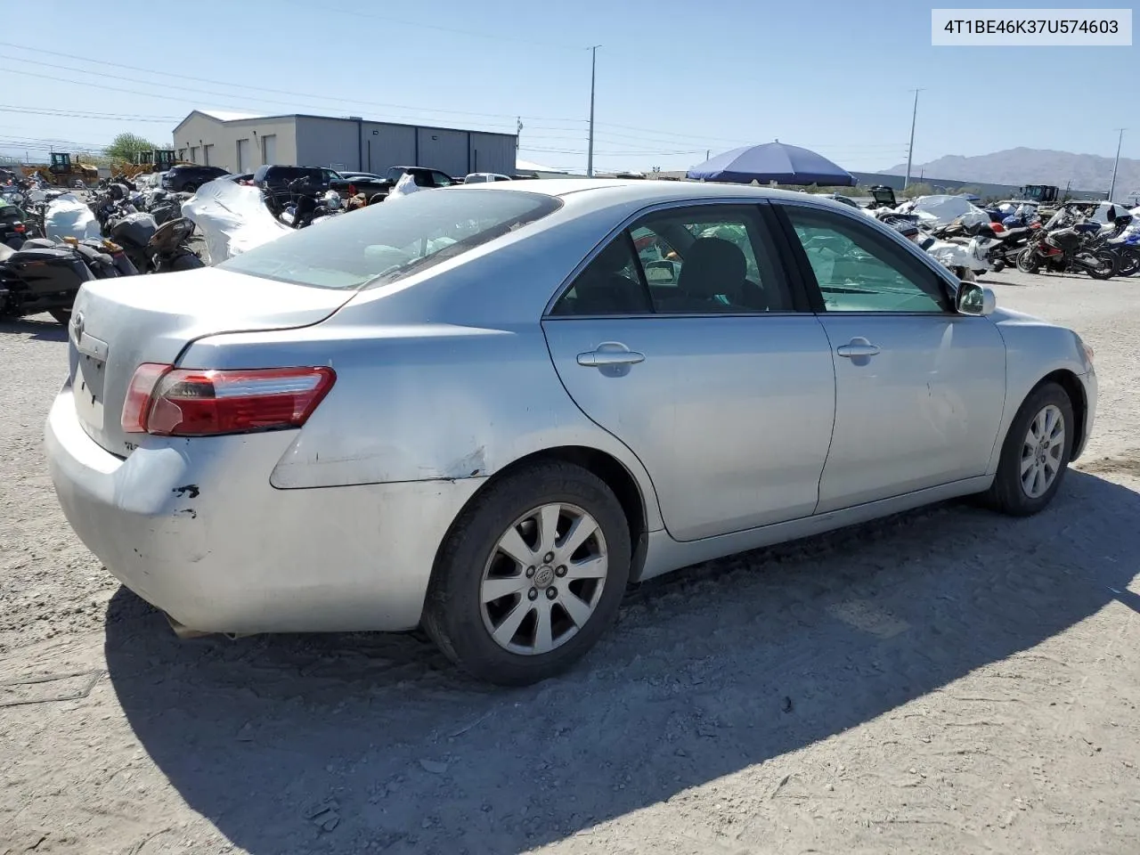 4T1BE46K37U574603 2007 Toyota Camry Ce