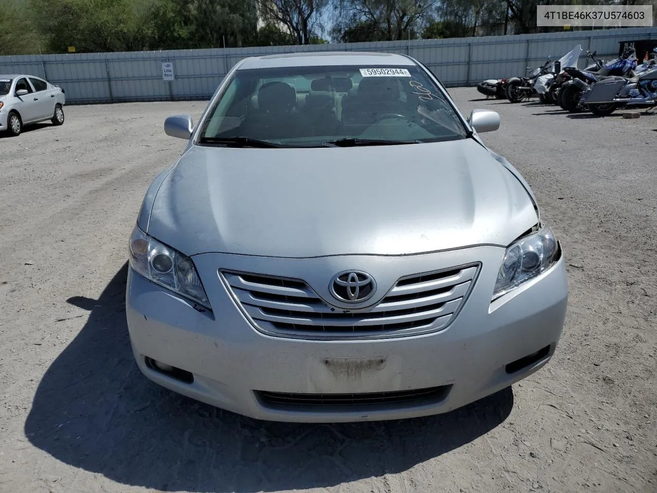 4T1BE46K37U574603 2007 Toyota Camry Ce