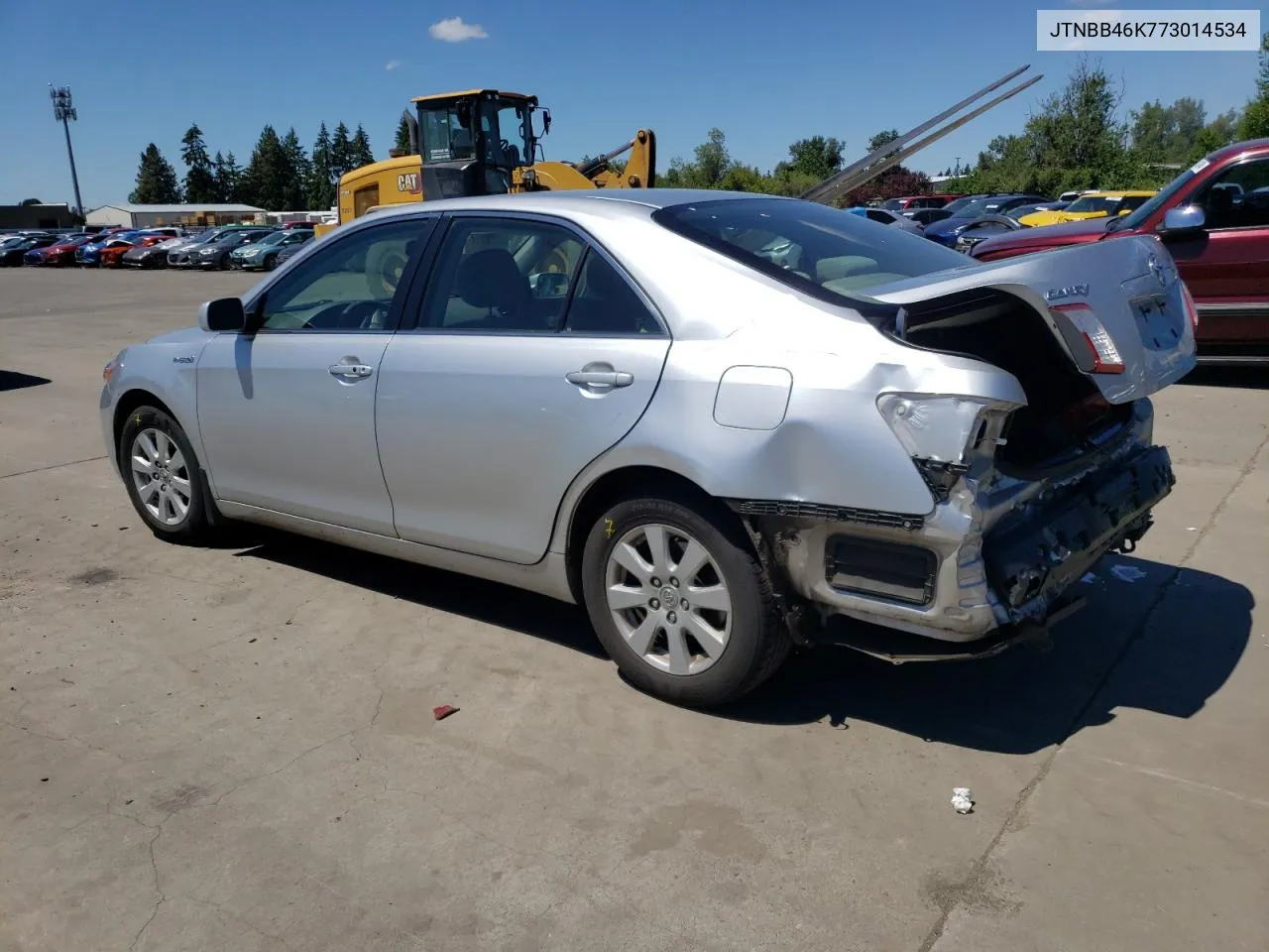 2007 Toyota Camry Hybrid VIN: JTNBB46K773014534 Lot: 59706364