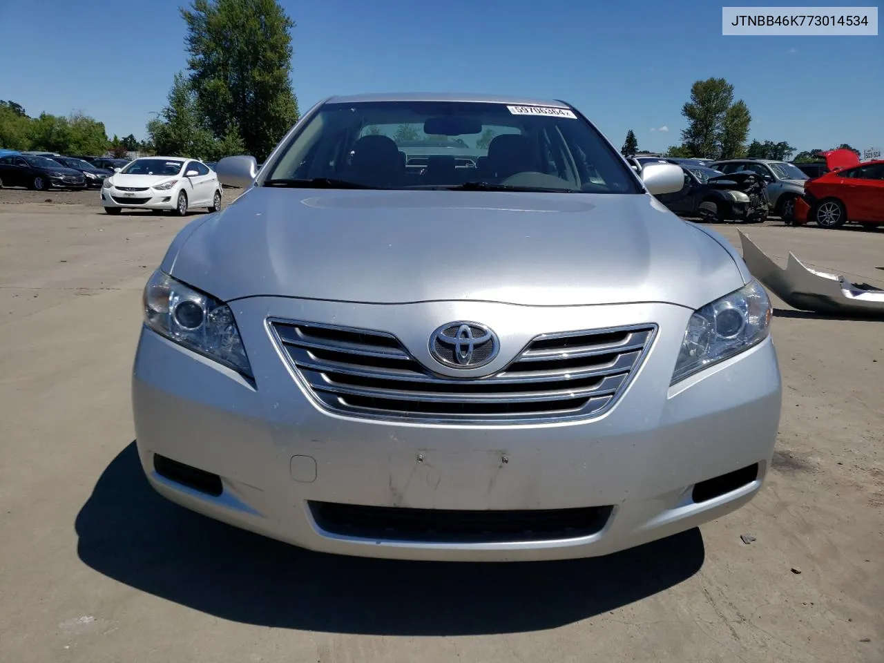 JTNBB46K773014534 2007 Toyota Camry Hybrid