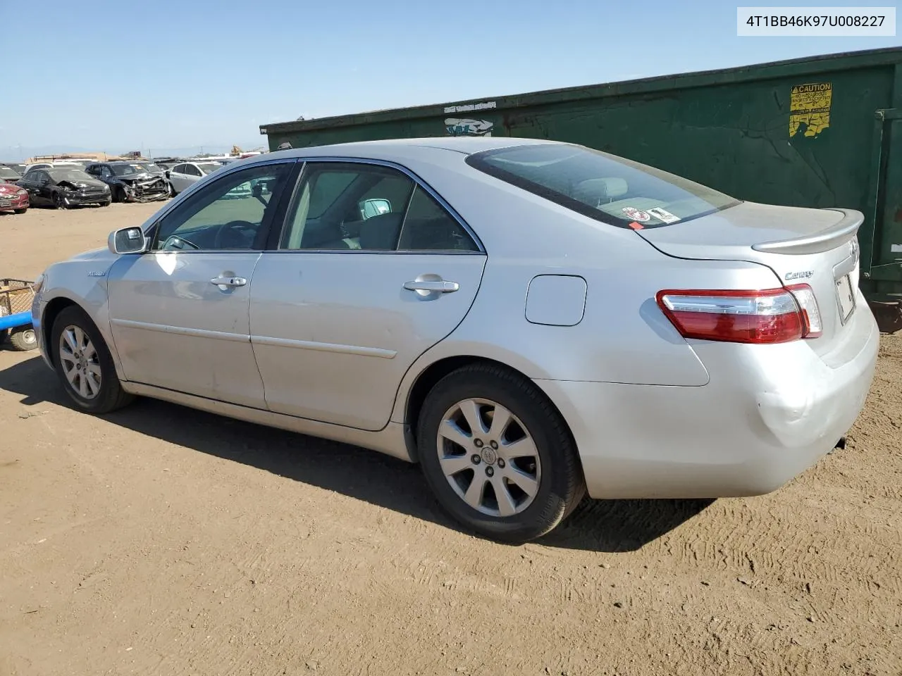 4T1BB46K97U008227 2007 Toyota Camry Hybrid