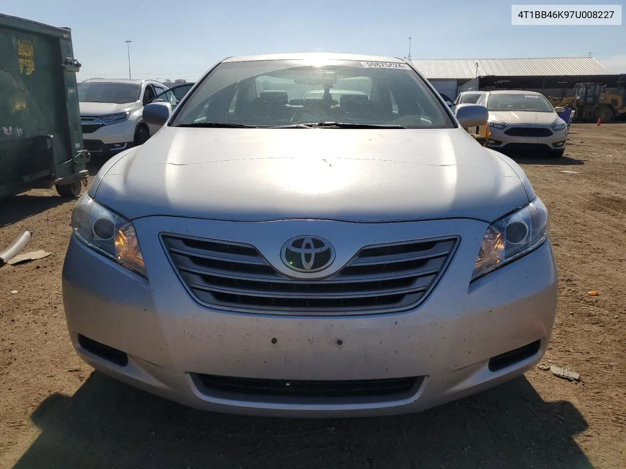 2007 Toyota Camry Hybrid VIN: 4T1BB46K97U008227 Lot: 59875424