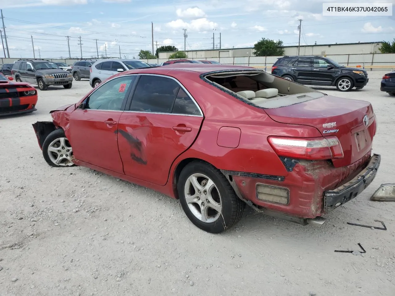 2007 Toyota Camry Le VIN: 4T1BK46K37U042065 Lot: 60057564